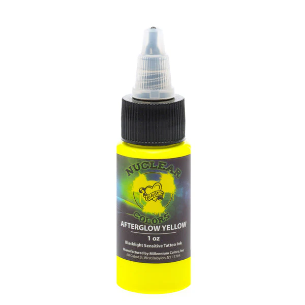 Afterglow Yellow - UV Tattoo Ink
