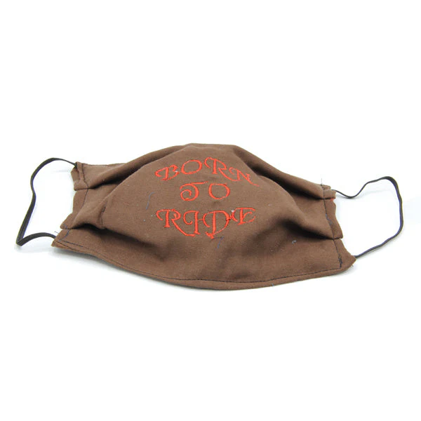 Born To Ride Text - Brown