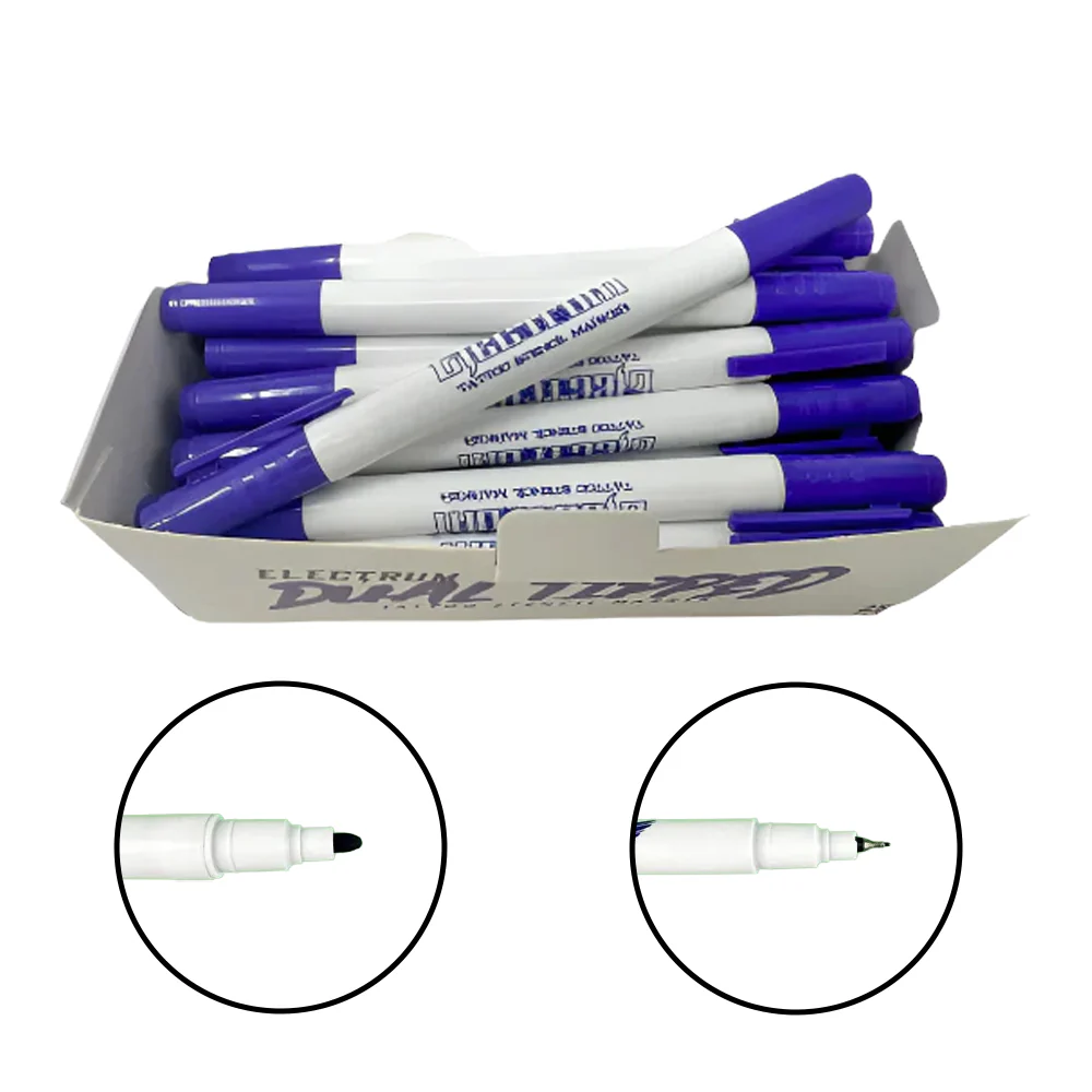 Electrum Dual Tipped Tattoo Stencil Marker - Image 2