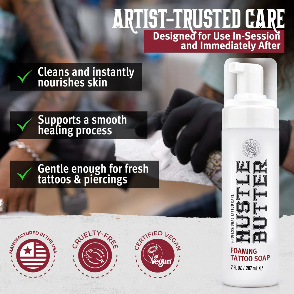 Hustle Bubbles Foaming Tattoo Soap - Image 3