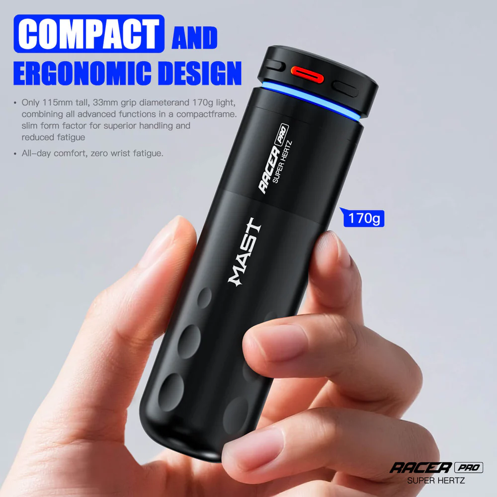 Mast Racer Pro Black - Single Battery - Image 7