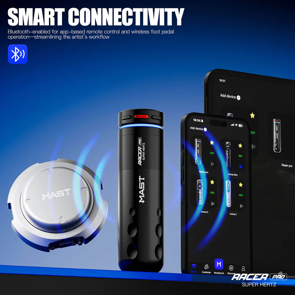 Mast Racer Pro Black - Single Battery - Image 8