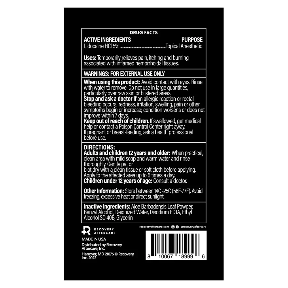 Recovery Numbing Spray - Image 2