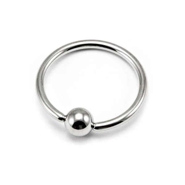 Stainless Steel Captive Rings 12 Gauge