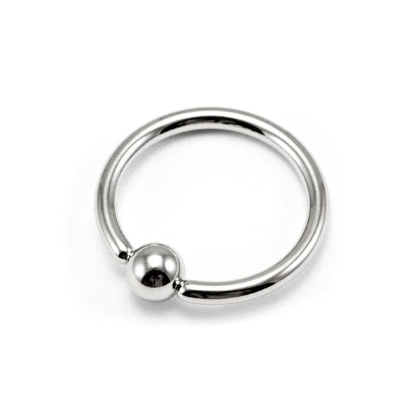 Stainless Steel Captive Rings 10 Gauge