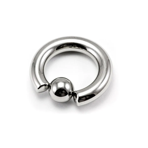 Stainless Steel Captive Rings 4 Gauge