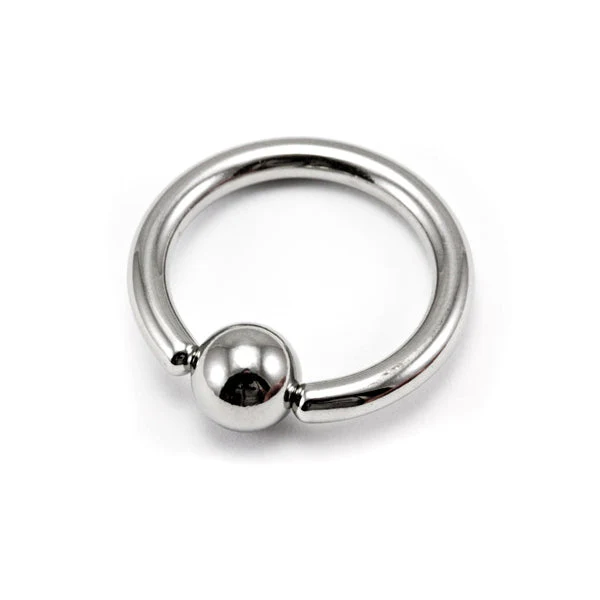 Stainless Steel Captive Rings 8 Gauge
