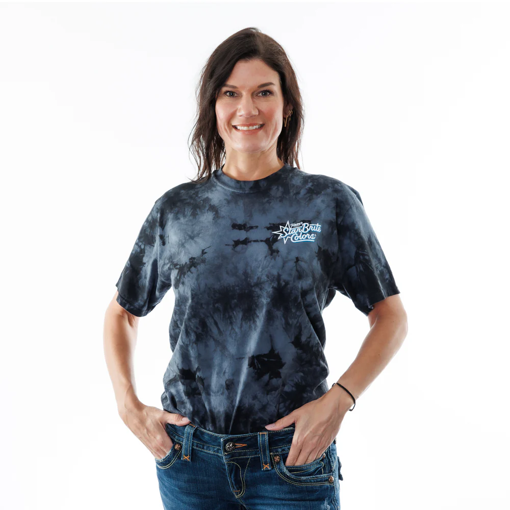 StarBrite T-Shirt George Drone Black Tie Die - Image 3