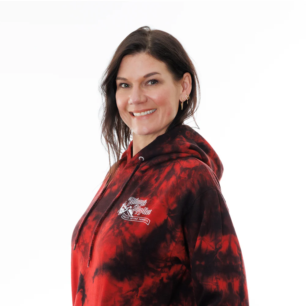 Tommy's Pull Over George Drone Red Tie Die - Image 3