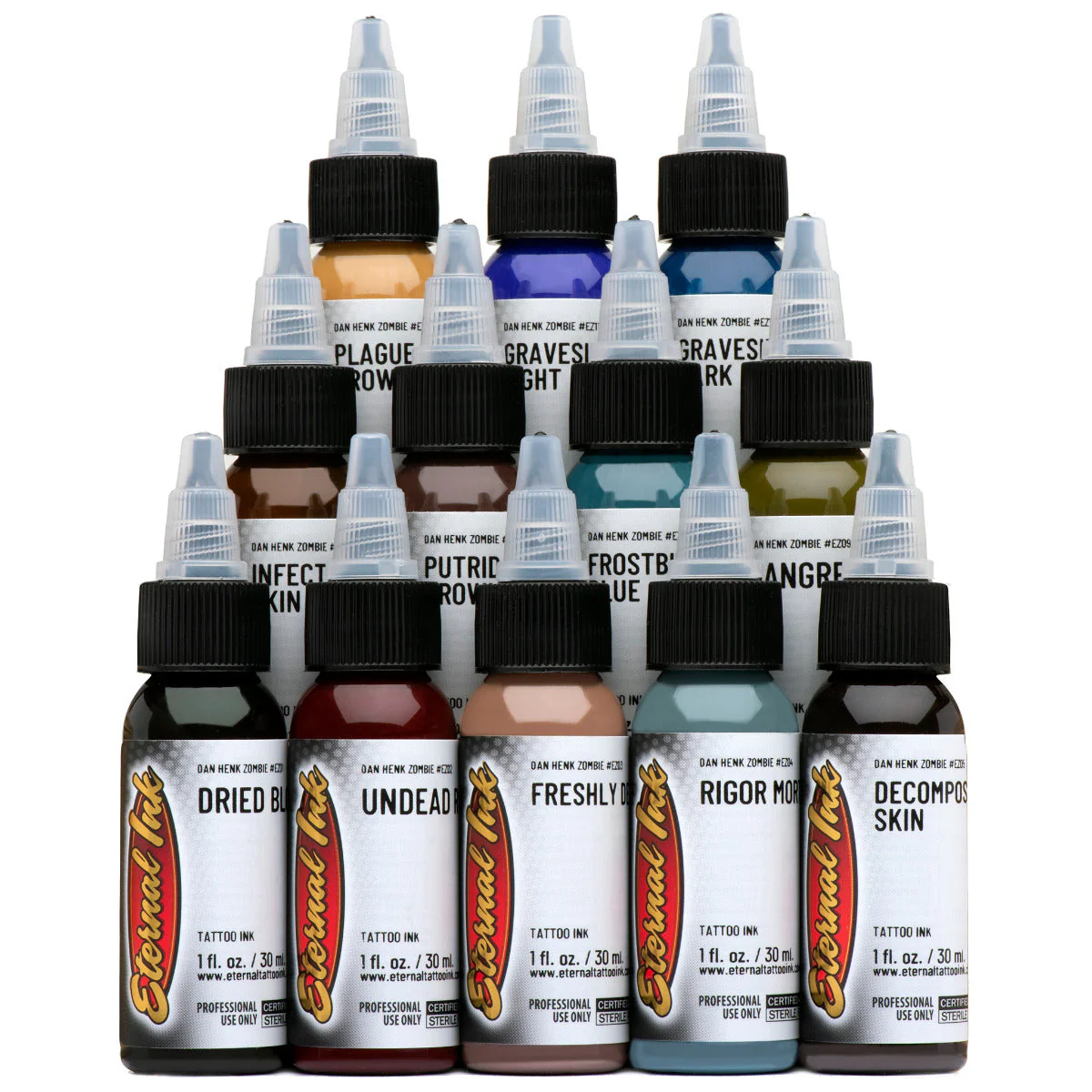 Zombie Color Set Ink